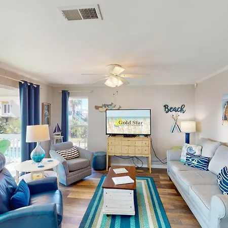 Beach Home With Private Pool & Beach Access- Sleeps 6